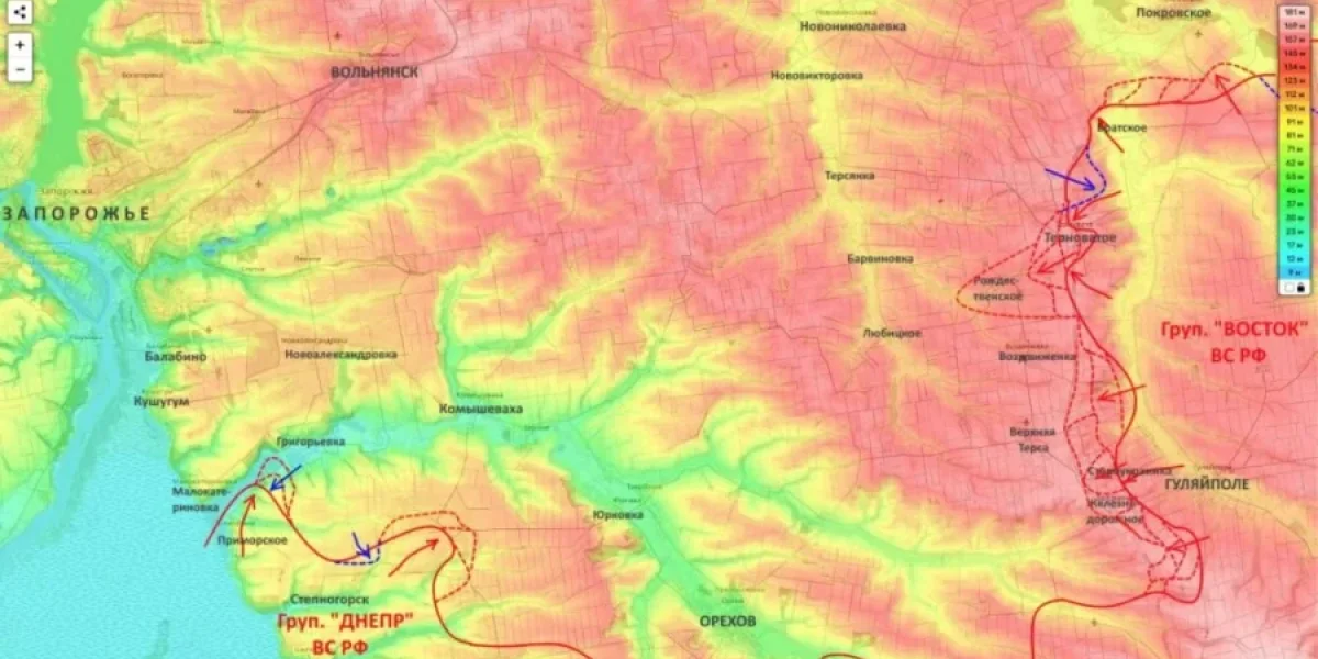 СВО: российские войска восстановили позиции под Приморским, противник отброшен &mdash; обстановка на фронтах к 26 февраля