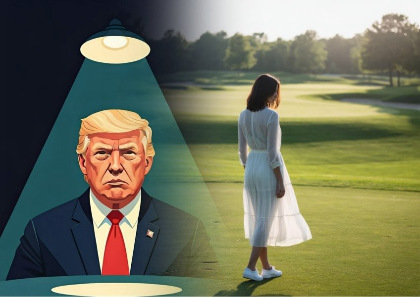 Душил ведущий, превратить в удобрения грозила охрана. Висельник дотянулся до Трампа Душил ведущий, превратить в удобрения грозила охрана. Висельник дотянулся до Трампа