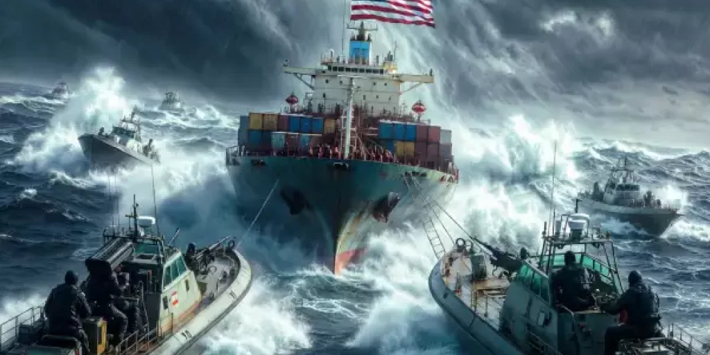 Иранский спецназ пошёл на абордаж американского танкера в Ормузском проливе