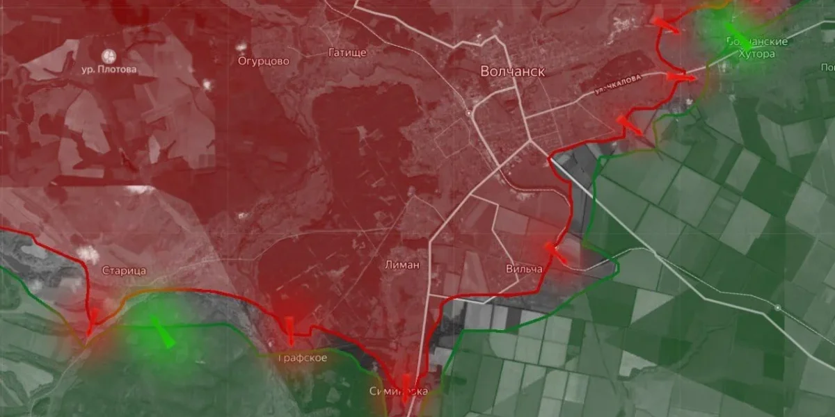 Карта СВО на 23 февраля: продвижение ВС РФ на Запорожском и Краснолиманском направлениях, последние новости спецоперации РФ на Украине
