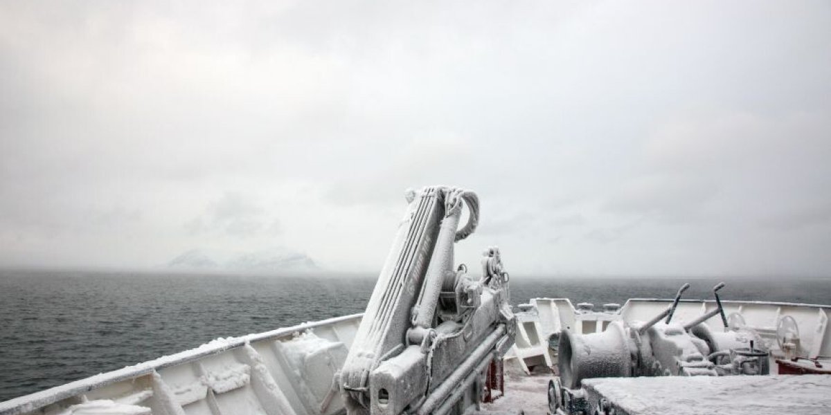 Первое судно 2026 года прибыло в Баренцбург с грузами для российских поселений на Шпицбергене