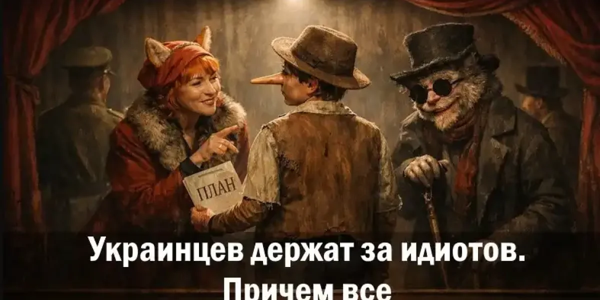 Украинцев держат за идиотов. Причем все