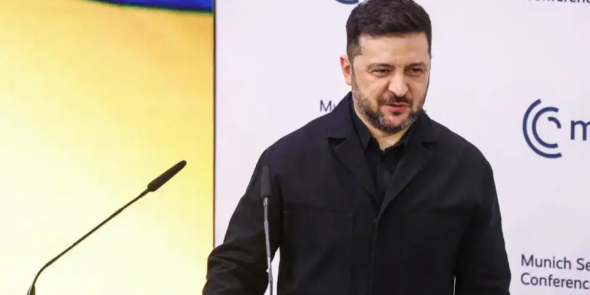 &laquo;Законченный идиот или смертник?&raquo;: Зеленский на Мюнхенской конференции задал вопрос от которого у нормальных людей волосы встают дыбом