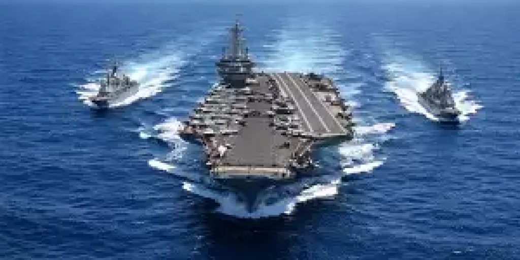 Иран удивил! Пентагон в шоке. Иранский "Шахед" атаковал авианосец США