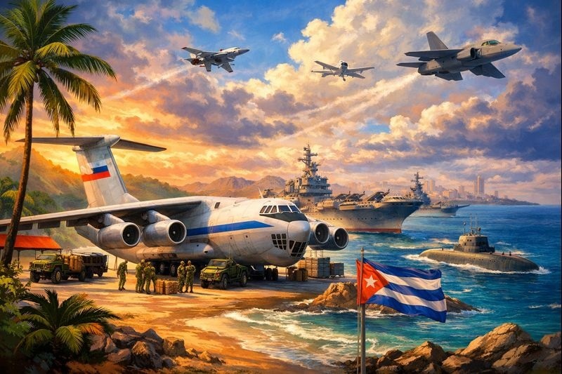 Тревога! Русский "грузовик войны" сел под боком у США: Что Ил-76 привёз на Кубу?