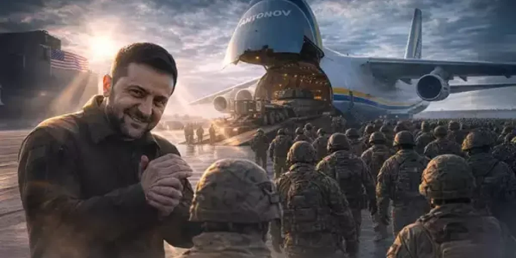 Двойная игра США раскрыта: Ан-124 вёз тонны оружия, пока говорили о мире