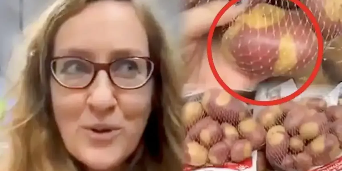 «У вас такой картошки нет» - Дама из Америки показывает "уникальную" картошку и насмехается над россиянами