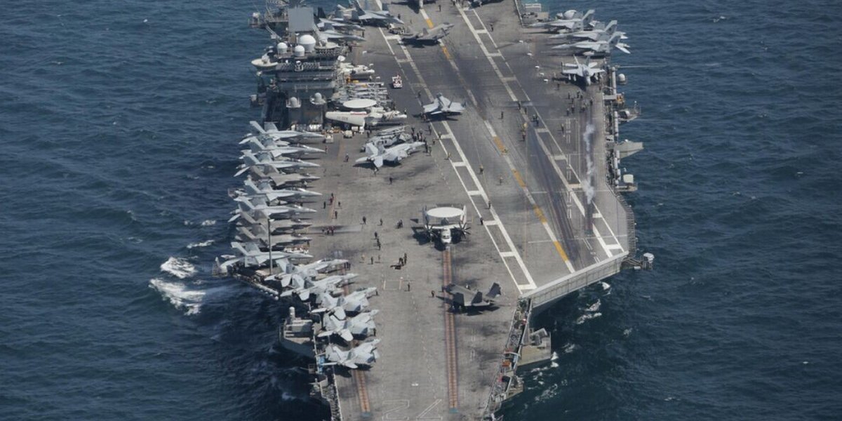 Иран ударил по авианосцу ВМС США USS Abraham Lincoln четырьмя баллистическими ракетами: что об этом известно