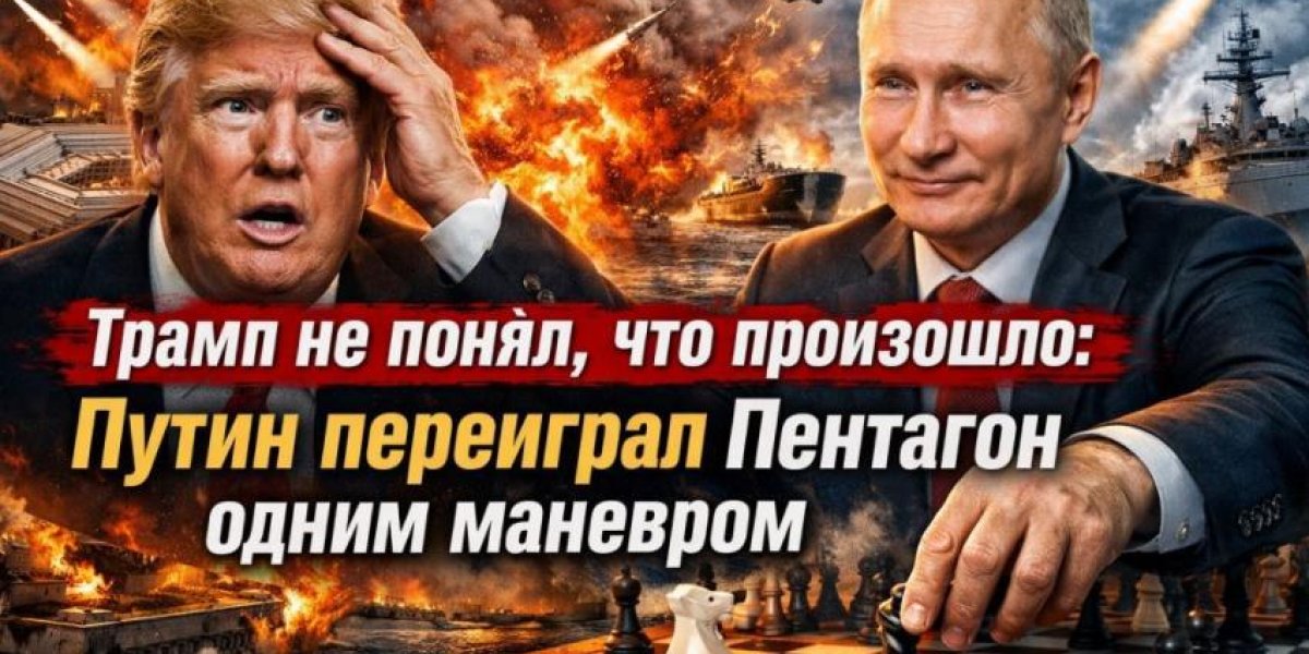 Трамп не понял, что произошло: Путин совершил Иранский маневр и переиграл Пентагон Трамп не понял, что произошло: Путин совершил Иранский маневр и переиграл Пентагон