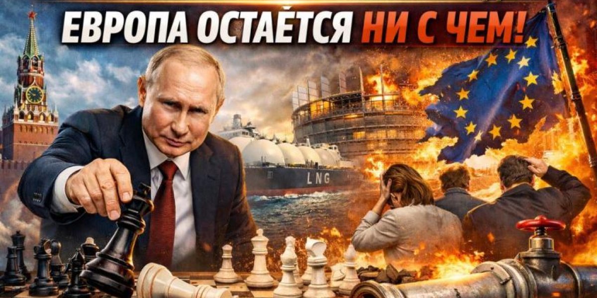 Европа сама подписала себе приговор: Путин наносит неожиданный удар Европа сама подписала себе приговор: Путин наносит неожиданный удар