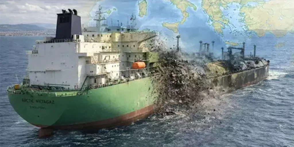 Арктик Метагаз: месяц позора в Средиземном море. Как украинские дроны из Ливии превратили российский СПГ-танкер в дрейфующую бомбу