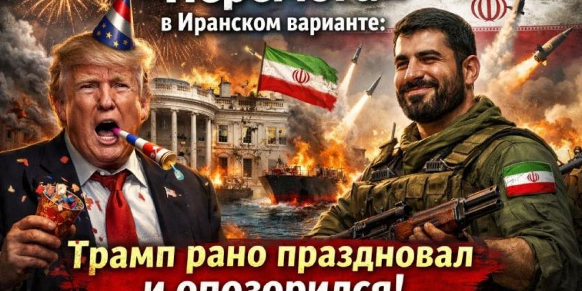 Ирану удалось немыслимое: Трамп угодил в ловушку, из которой не выбраться