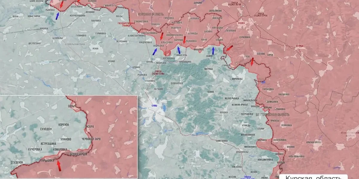 Прорыв под Сумами и штурм Константиновки: новости СВО от 15 апреля 2026. Карта боёв на Украине сегодня, военная сводка, 1511-й день спецоперации России на Украине