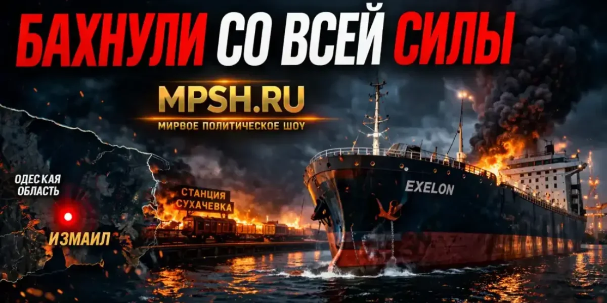 
            &laquo;Ад на Дунае&raquo;: российский удар превратил судно ВСУ с дизелем в пылающий факел &mdash; Украина в огне
            
        