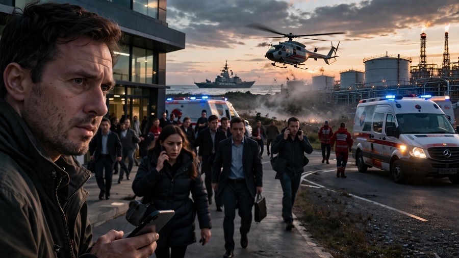 Москва вводит ответные санкции. Решится к вечеру: "Всем отойти на километр!". Прибыли 10 скорых и вертолёты для эвакуации. Главные новости