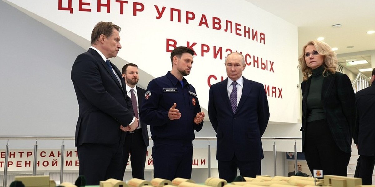 Путин открыл новые приемные отделения скорой помощи в регионах