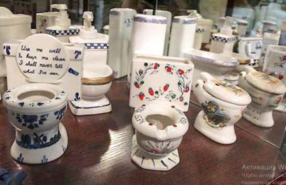 Унитаз в Европе уже не просто бытовое удобство, а предмет роскоши