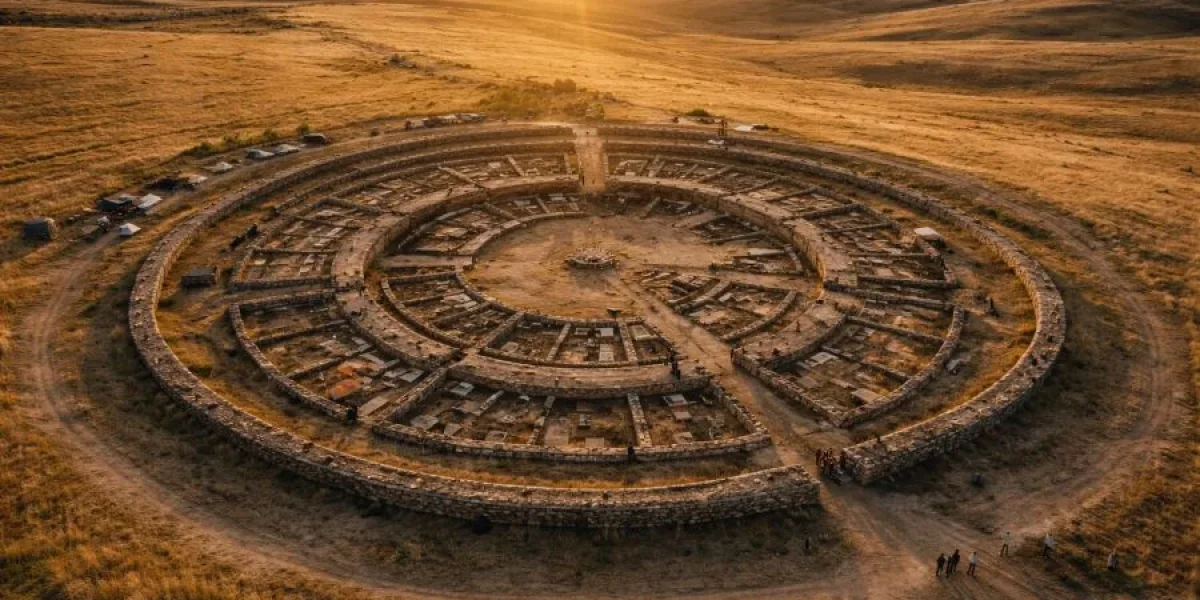 Русская Троя посреди степи: что за таинственная цивилизация построила идеальный город-спираль? Русская Троя посреди степи: что за таинственная цивилизация построила идеальный город-спираль?