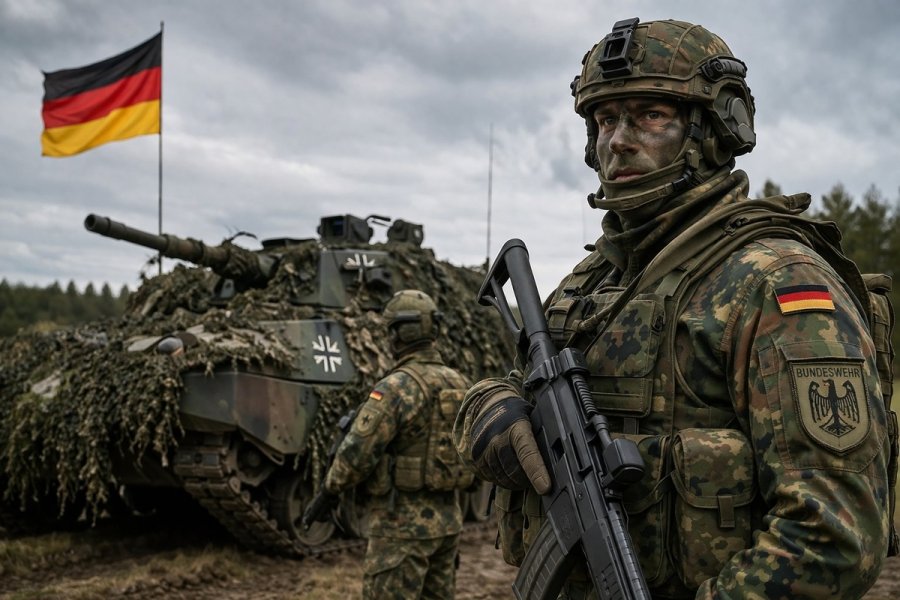 Без одобрения бундесвера &ndash; ни шагу: В Германии мужчинам от 17 до 45 лет теперь нужно разрешение бундесвера на выезд за границу