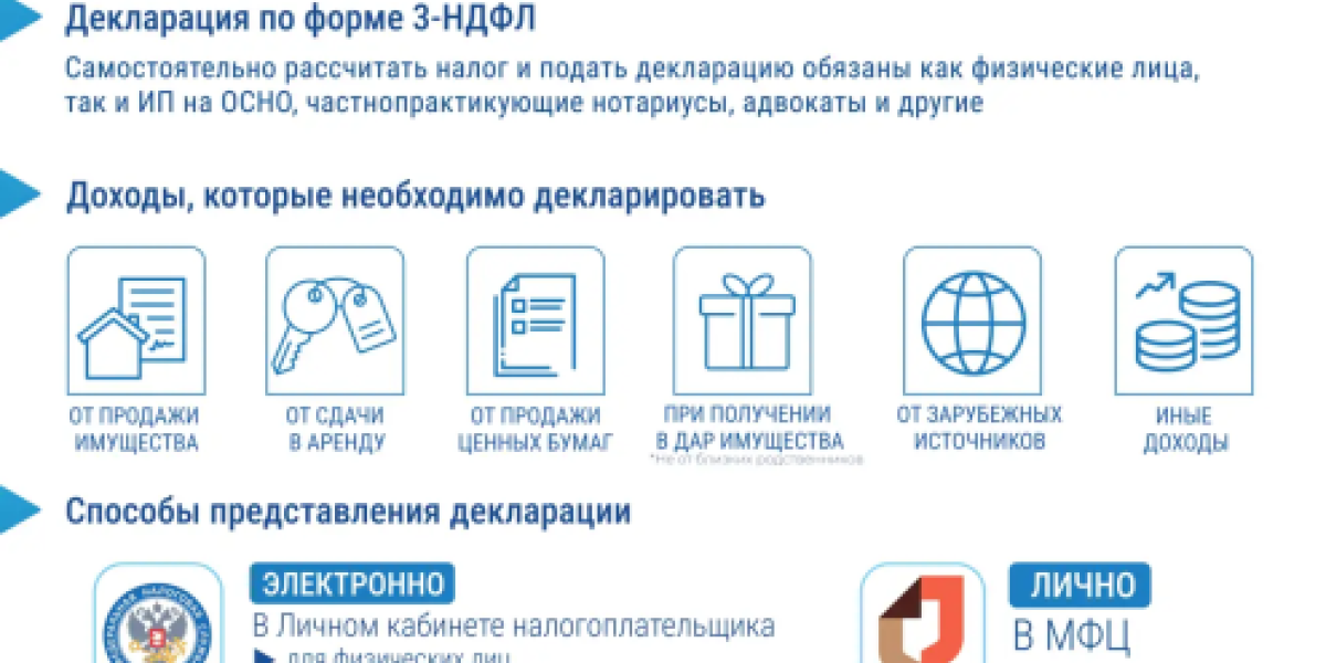 Налоговая служба сообщает о декларационной кампании 2026 года