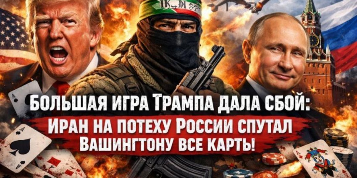 Вилка для Донни: Трамп выбирает между катастрофой и позором, а Путин наблюдает 