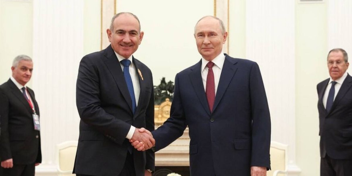 Путин и Пашинян обменялись мнениями по вопросам интеграции Армении в ЕАЭС и ЕС