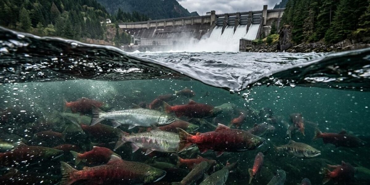 Миграции пресноводных рыб рухнули на 81%