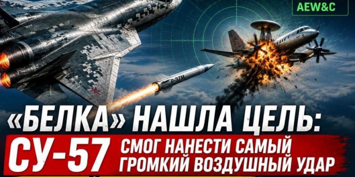 Показательная порка: Один пуск и минус "летающий штаб": что известно об ударе Су-57 по Saab 340