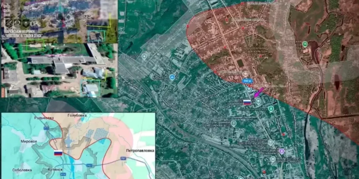 Купянск сегодня, 17 июля 2026: последние новости и карта боевых действий