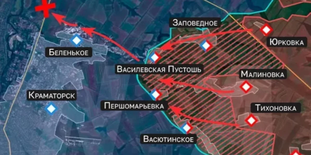 Карта боевых действий на 21 июля 2026: ВС РФ продвинулись вперёд, последние новости СВО Карта боевых действий на 21 июля 2026: ВС РФ продвинулись вперёд, последние новости СВО