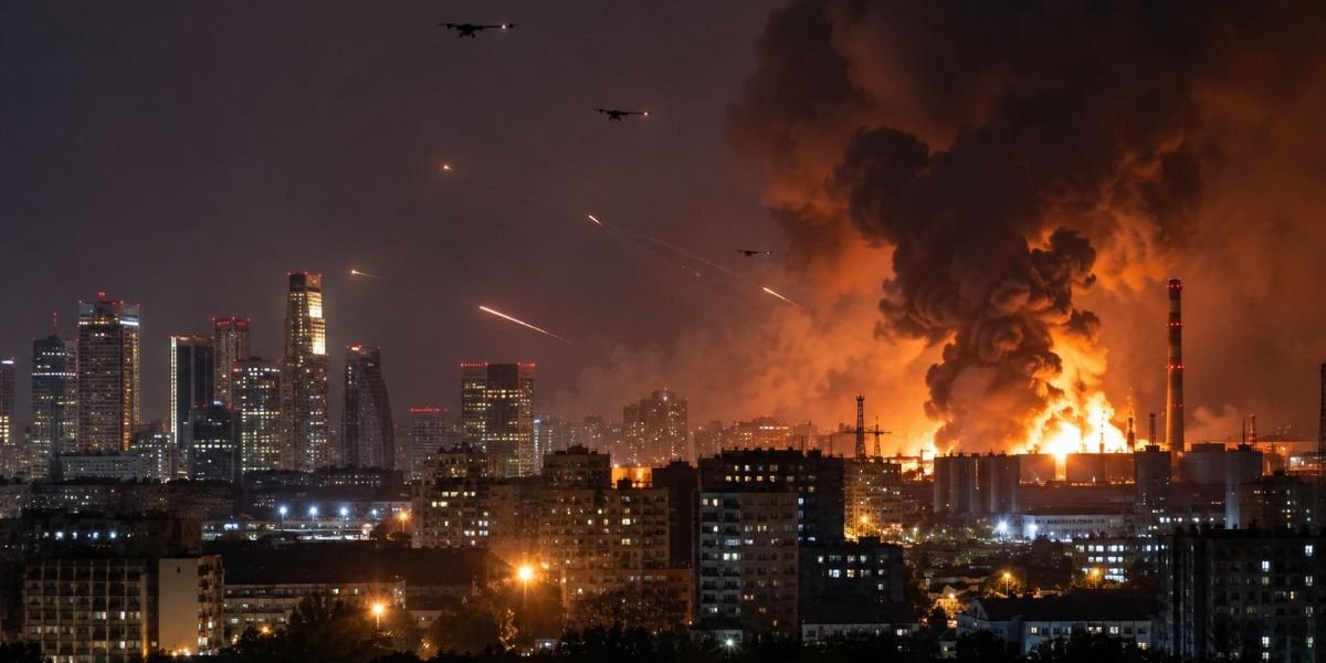 Атака БПЛА на Москву 20 сентября: дроны ВСУ ударили по НПЗ в Капотне, взрывы и пожары, сбито более 1600 беспилотников Атака БПЛА на Москву 20 сентября: дроны ВСУ ударили по НПЗ в Капотне, взрывы и пожары, сбито более 1600 беспилотников