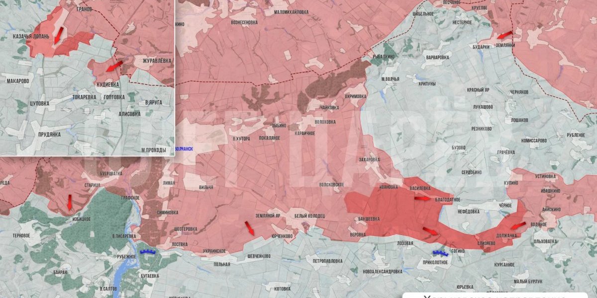 Прорыв ВС РФ под Запорожьем: Зоревка освобождена, готовится штурм Терноватого — карта СВО на 14 сентября 2026 Прорыв ВС РФ под Запорожьем: Зоревка освобождена, готовится штурм Терноватого — карта СВО на 14 сентября 2026
