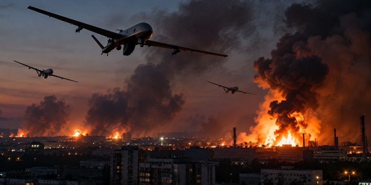 Атака БПЛА на Россию 18 сентября 2026: более 350 дронов летели на Москву, последствия в Ростове, Брянске и Курске Атака БПЛА на Россию 18 сентября 2026: более 350 дронов летели на Москву, последствия в Ростове, Брянске и Курске