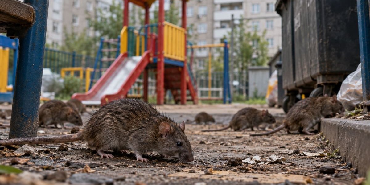 Крысы на детской площадке на Муринской дороге в Петербурге: Роспотребнадзор предупредил управляющую компанию Крысы на детской площадке на Муринской дороге в Петербурге: Роспотребнадзор предупредил управляющую компанию
