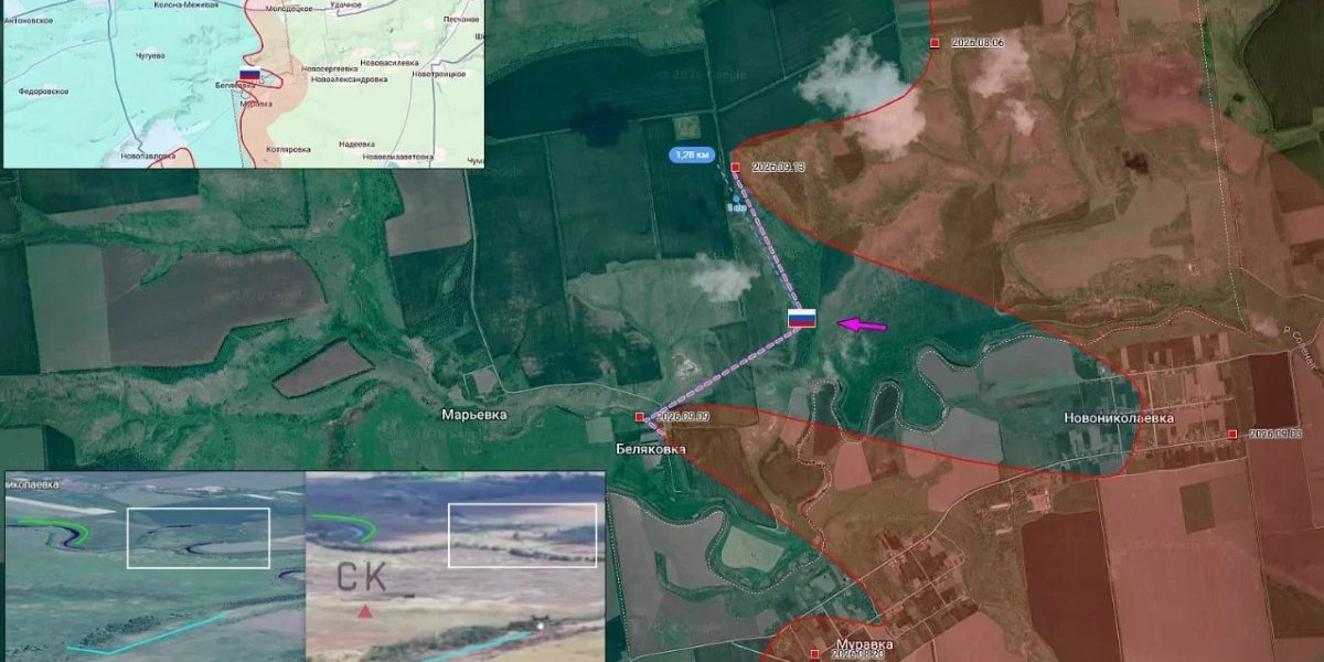 ВС РФ продвинулись сразу на нескольких направлениях: карта боевых действий СВО на сегодня, 24 сентября 2026 года