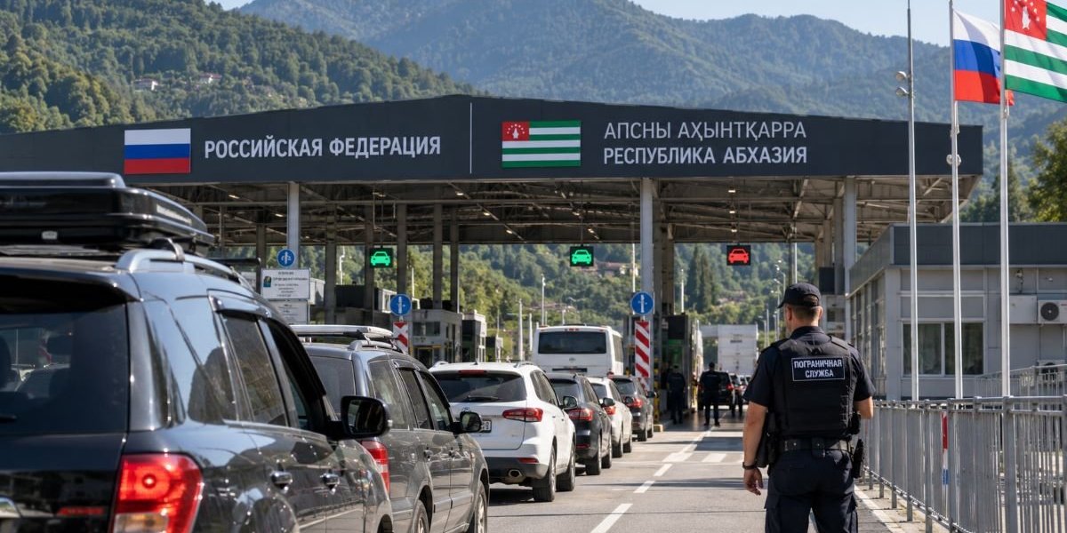 Граница Абхазии и России: пропускную способность КПП Псоу увеличат в 9 раз к 2028 году — как изменится путь в Абхазию Граница Абхазии и России: пропускную способность КПП Псоу увеличат в 9 раз к 2028 году — как изменится путь в Абхазию