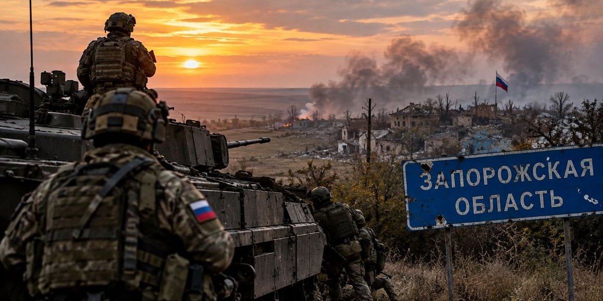 Юрий Подоляка, свежая сводка СВО на 16 октября 2026: наступление ВС РФ в Запорожской области, карта боевых действий