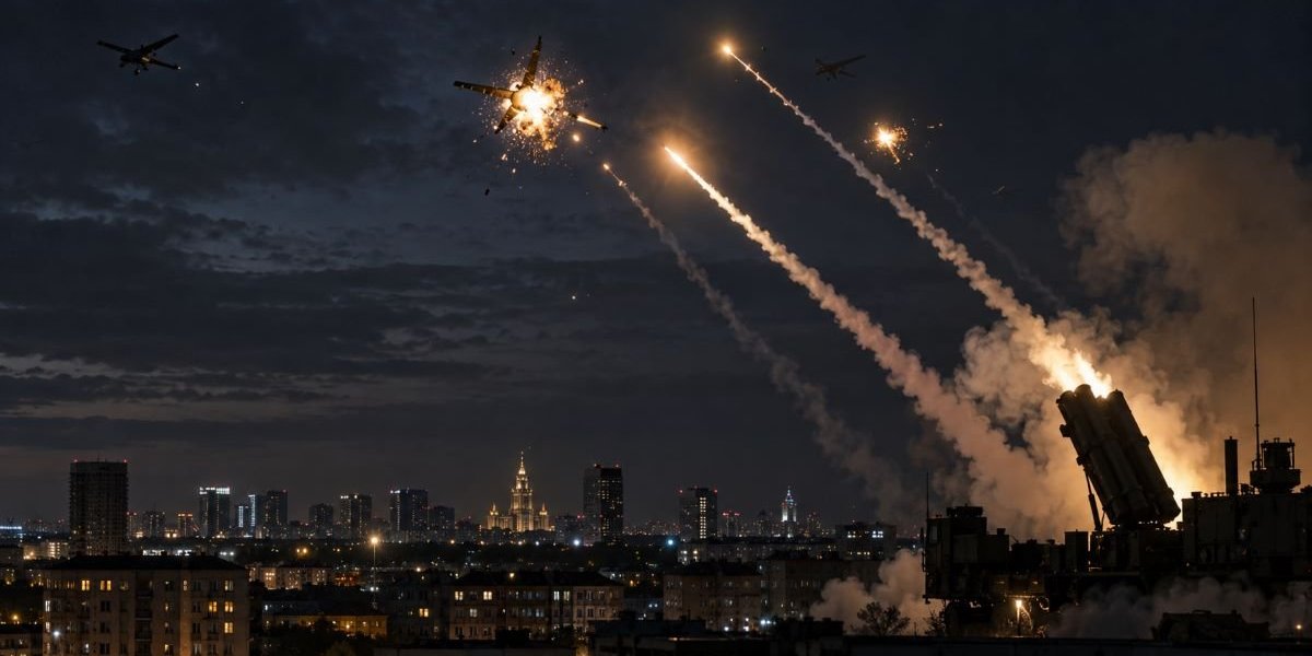 Атака БПЛА на Россию 18 октября 2026: сбит рекордный 1015 дронов, удары по Ленобласти и Москве, последствия Атака БПЛА на Россию 18 октября 2026: сбит рекордный 1015 дронов, удары по Ленобласти и Москве, последствия