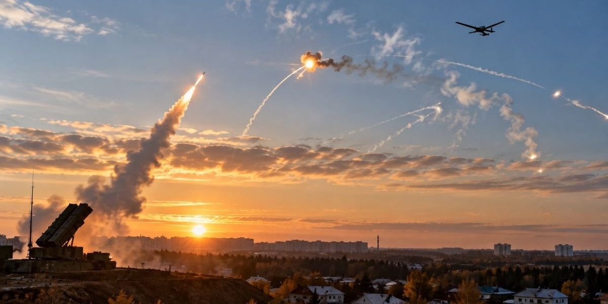 Взрывы в Подмосковье 13 октября 2026: 417 дронов летели на Москву &mdash; где сбивали БПЛА, что с аэропортами