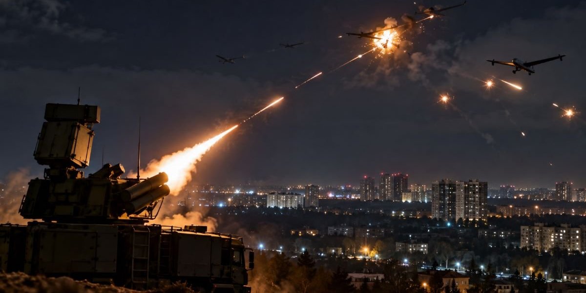 Взрывы в Подмосковье сегодня 11.10.2026: атака 403 БПЛА на Москву, работа ПВО в Богородском округе — что известно Взрывы в Подмосковье сегодня 11.10.2026: атака 403 БПЛА на Москву, работа ПВО в Богородском округе — что известно