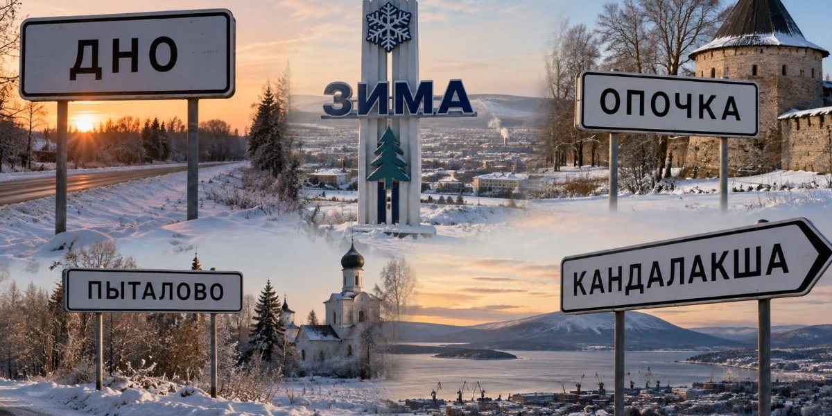 Дно, Зима, Опочка и Пыть-Ях: Росреестр назвал самые необычные названия городов России &mdash; список и происхождение топонимов
