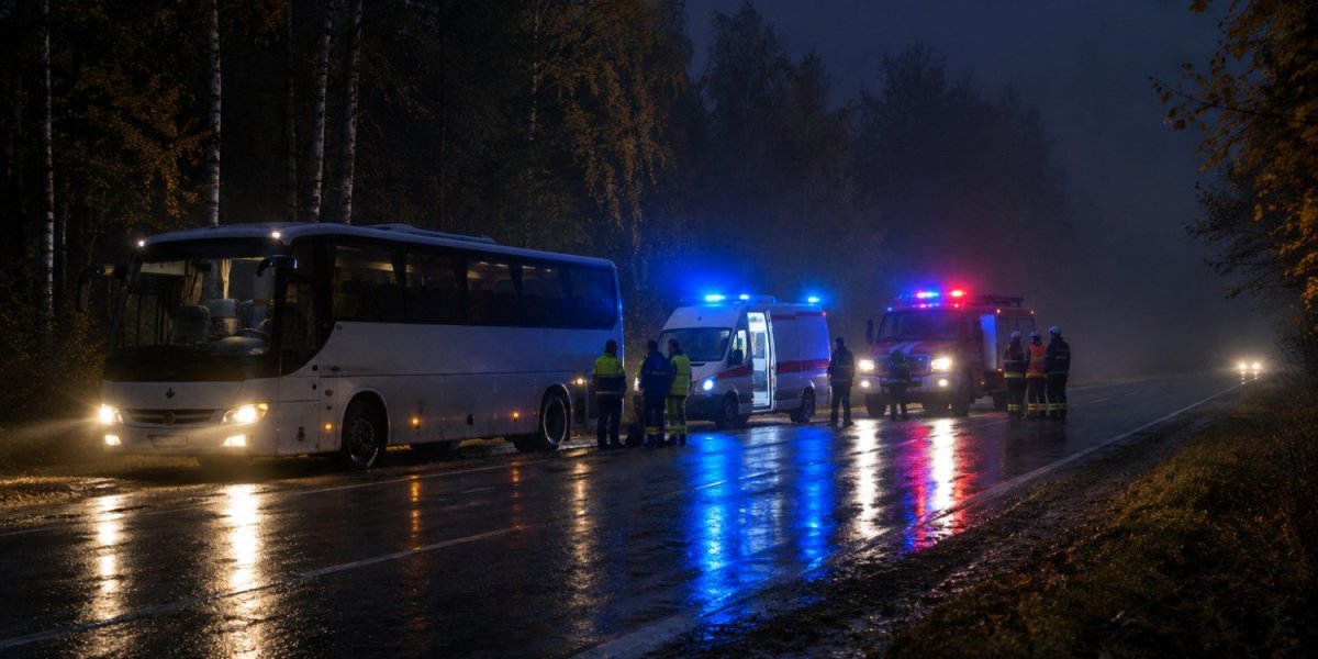 Взрывы в Брянской области 24 октября 2026: удар по автобусу Москва &mdash; Новозыбков, погибла женщина, трое ранены &mdash; последние новости