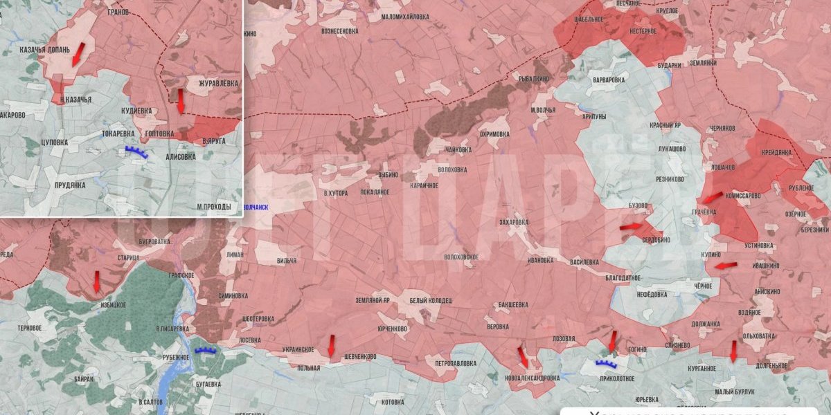 Сводка СВО на 9 октября 2026: бои за Доброполье, продвижение ВС РФ, свежая карта боевых действий Сводка СВО на 9 октября 2026: бои за Доброполье, продвижение ВС РФ, свежая карта боевых действий