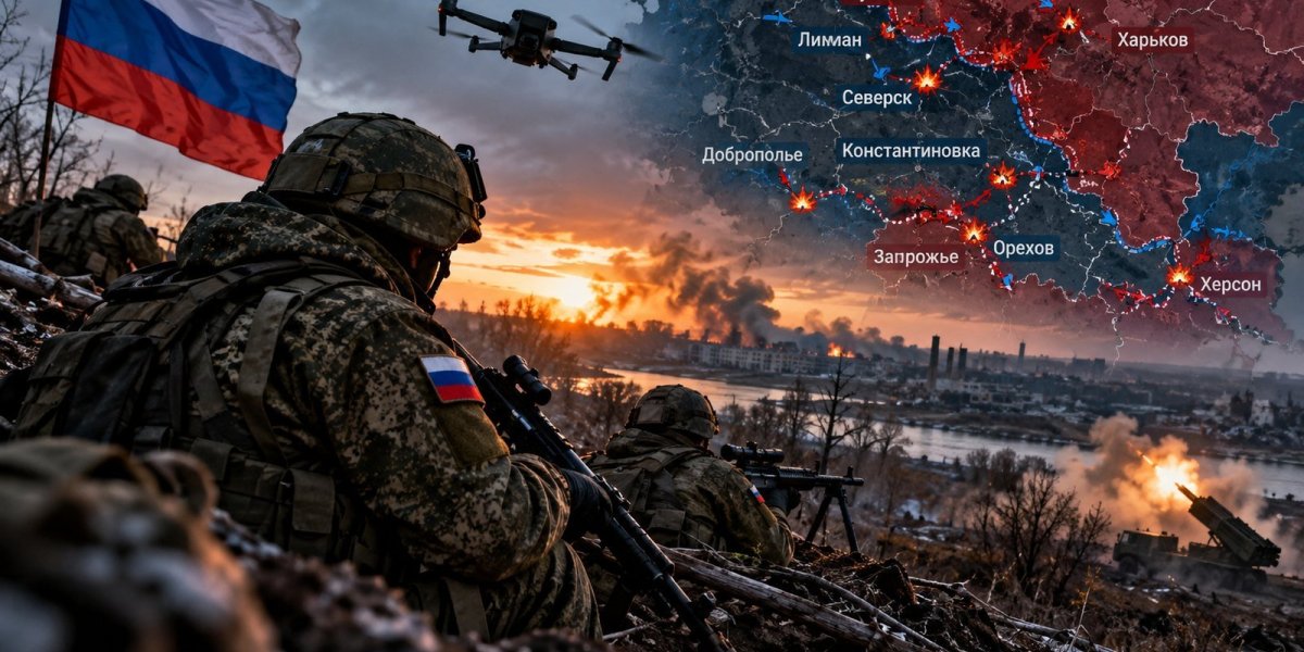 Карта СВО на 31 октября 2026: свежая сводка боевых действий, новости фронта, наступление ВС РФ и атаки БПЛА