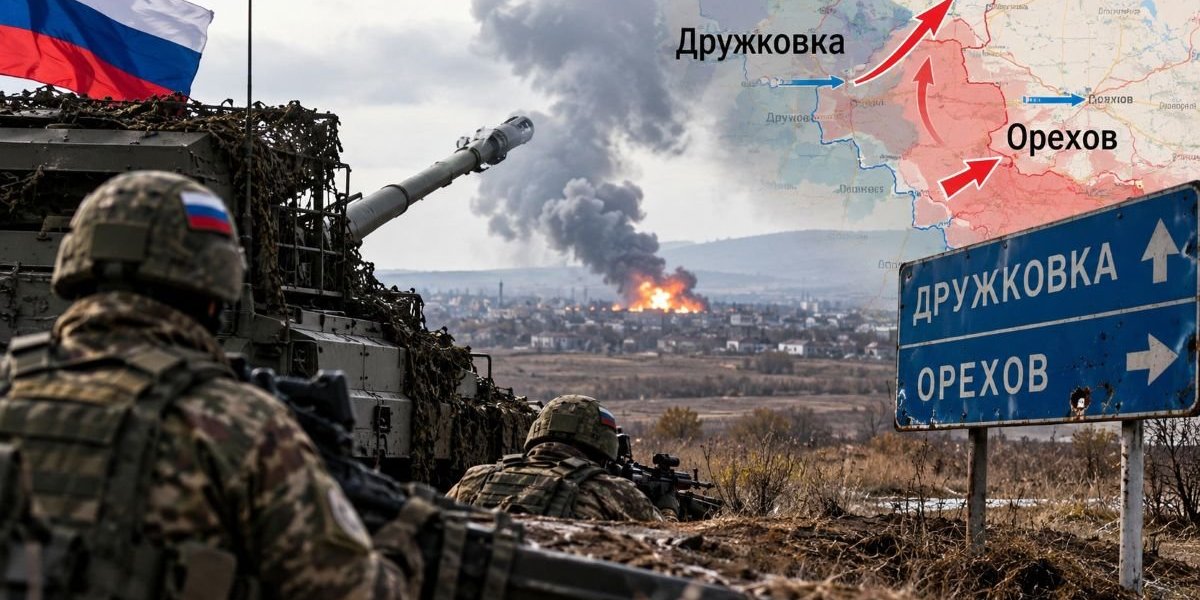 Юрий Подоляка, свежая сводка СВО на 19.10.2026: ВС РФ наступают под Дружковкой и Ореховом, карта боевых действий Юрий Подоляка, свежая сводка СВО на 19.10.2026: ВС РФ наступают под Дружковкой и Ореховом, карта боевых действий