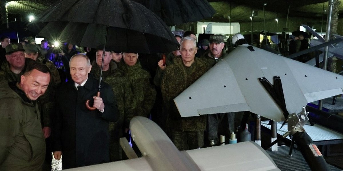 Путину показали новые &laquo;Герани&raquo; с реактивными двигателями: &laquo;Герань-5&raquo; разгоняется до 450 км/ч (ВИДЕО)