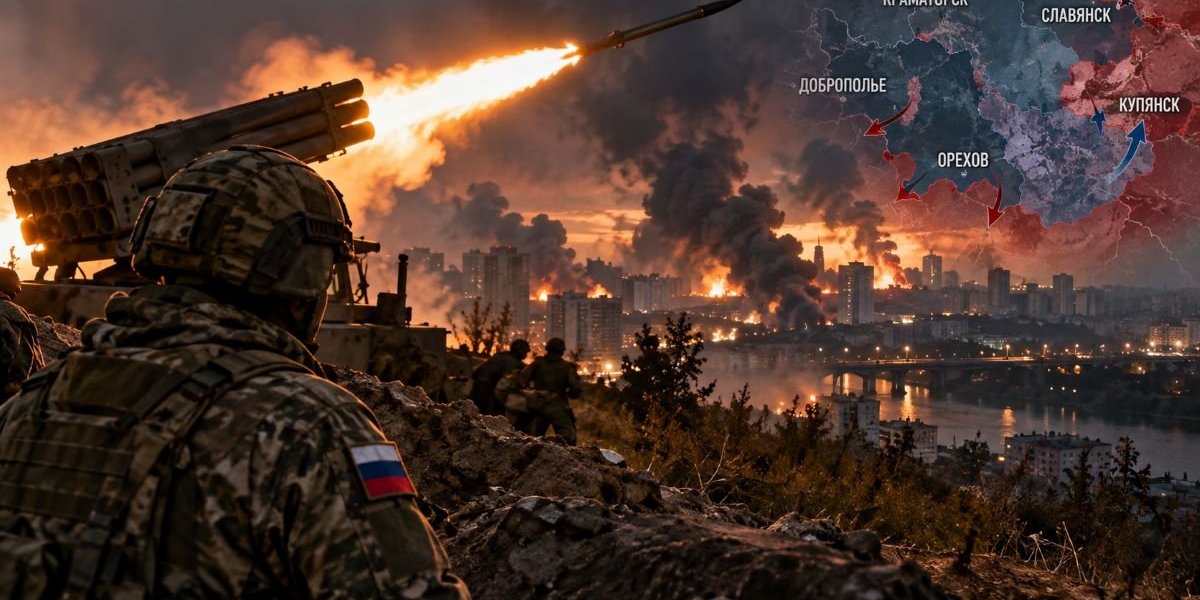 Сводка СВО на 14 октября 2026: карта боевых действий, наступление ВС РФ, удары по Киеву и последние новости фронта