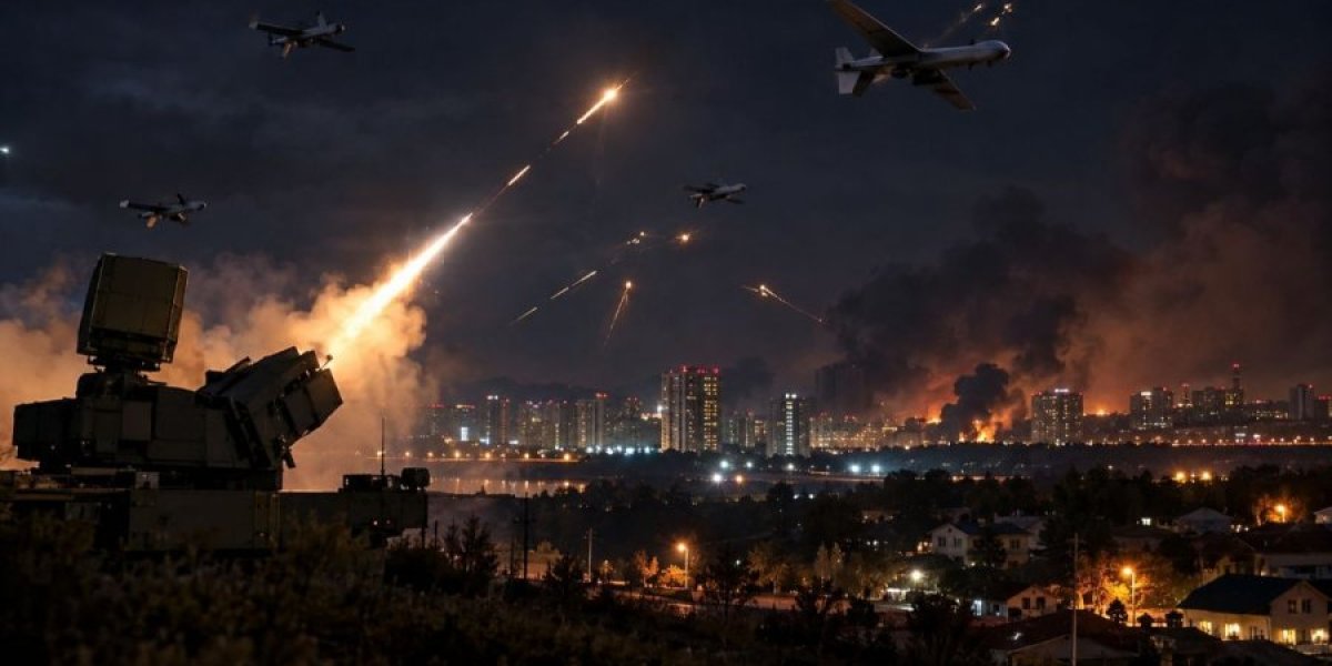 Взрывы в Коломне и Дубне 14 октября 2026: ПВО отражает атаку БПЛА на Подмосковье — что известно Взрывы в Коломне и Дубне 14 октября 2026: ПВО отражает атаку БПЛА на Подмосковье — что известно