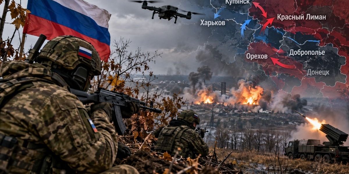 СВО 15 октября 2026: операция &laquo;Вивальди&raquo;, наступление ВС РФ, свежая сводка и карта боевых действий