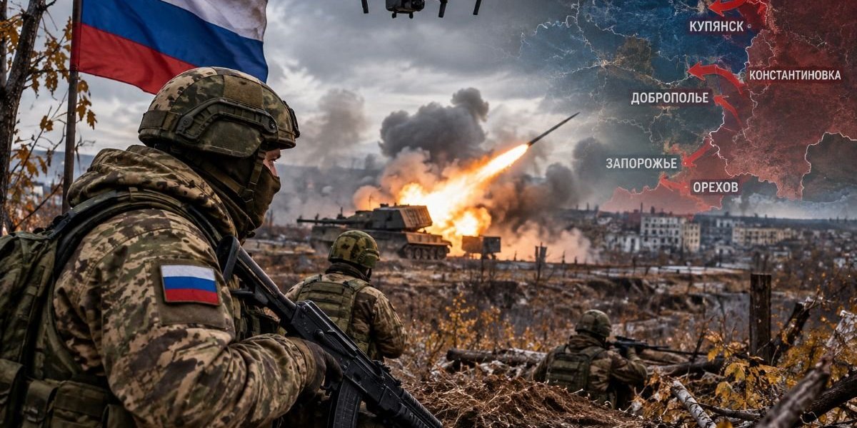 Новости СВО на 16 октября 2026: ВС РФ продвигаются, свежая карта боевых действий, ситуация на фронте сегодня